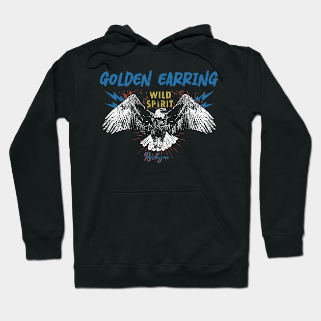 golden earring rock you Hoodie by akhirnya pattern